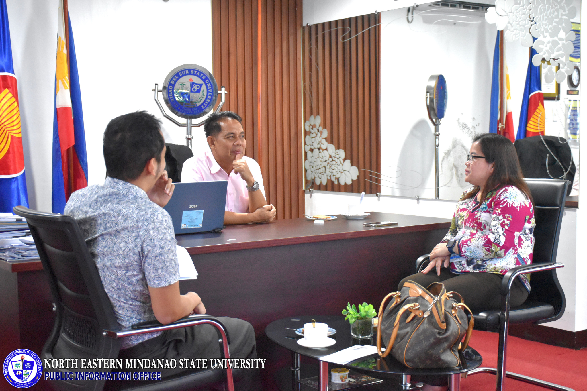 provincial-director-of-csc-sds-aurora-mantilla-visits-nemsu-president-to-discuss-upcoming-civil-service-exam
